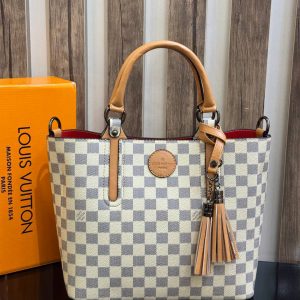 Tote Bag with Tassel (Damier Edition)
